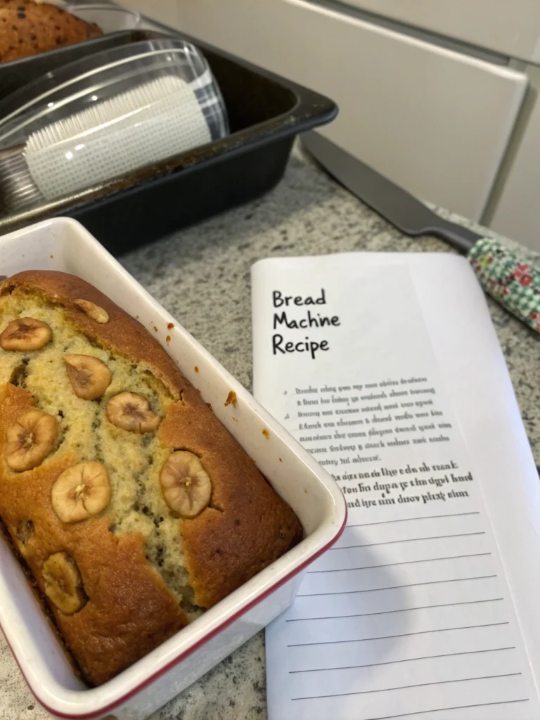 banana bread bread machine recipe