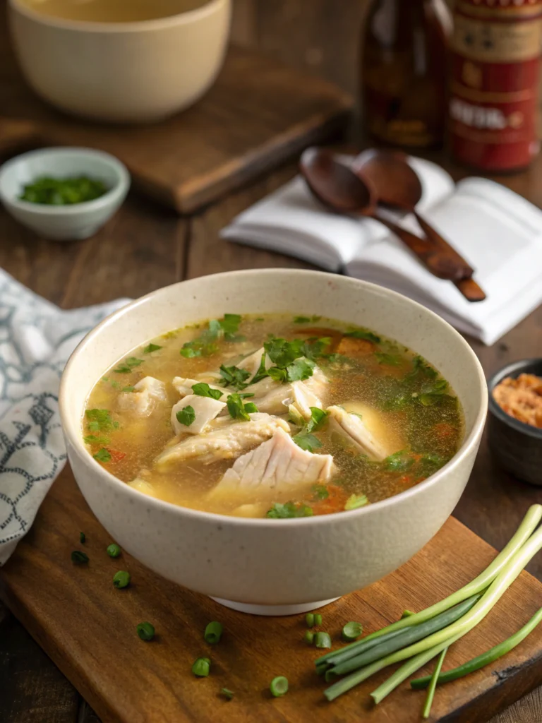 bone broth soup recipe chicken