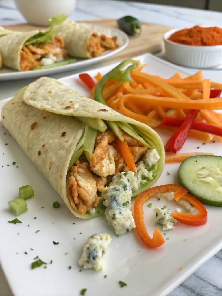 buffalo chicken wrap recipe