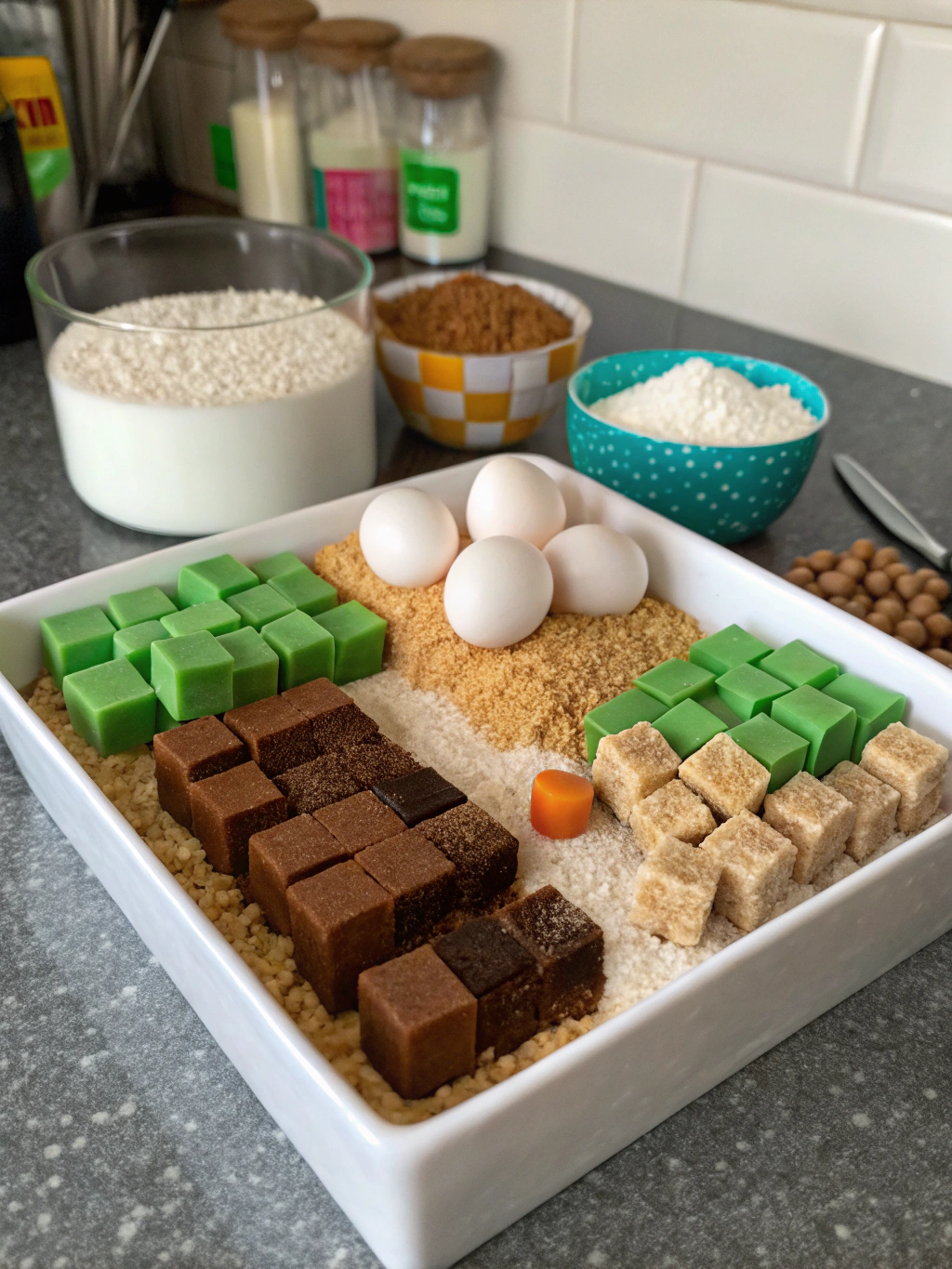 cake minecraft recipe