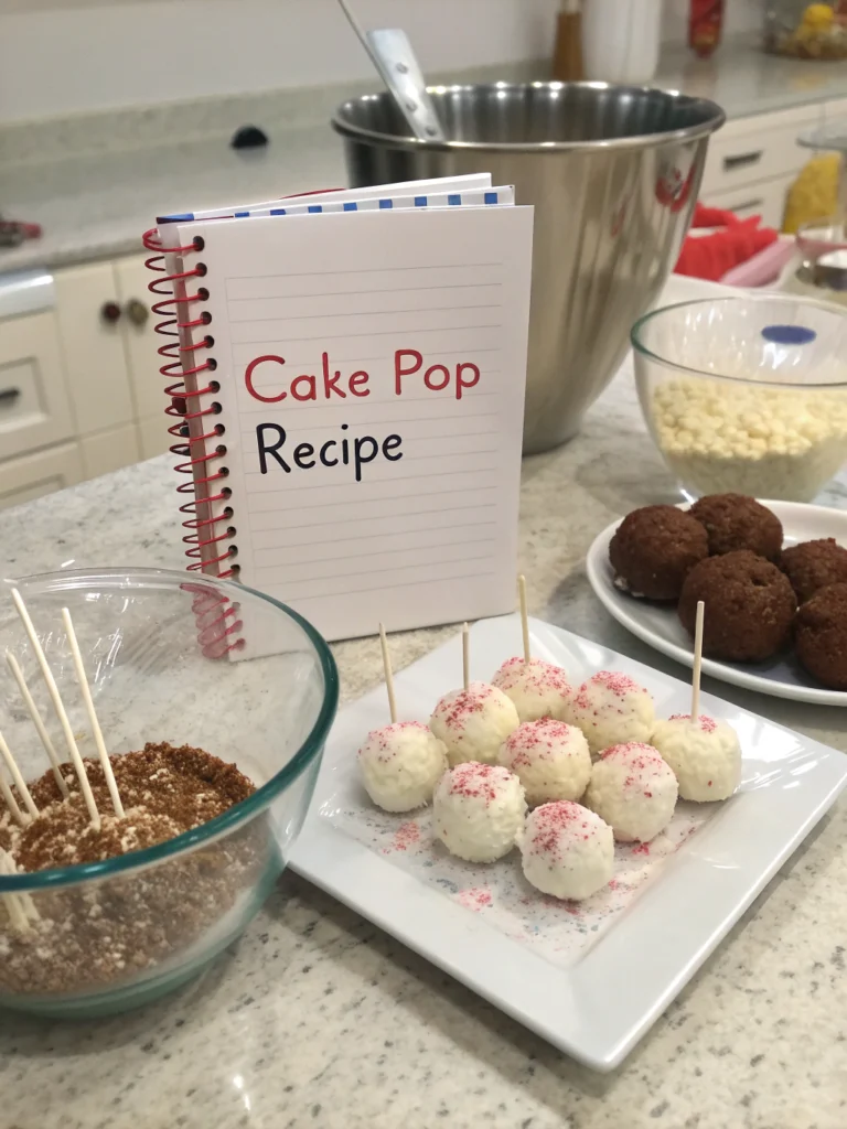 cake pop recipe with cake mix
