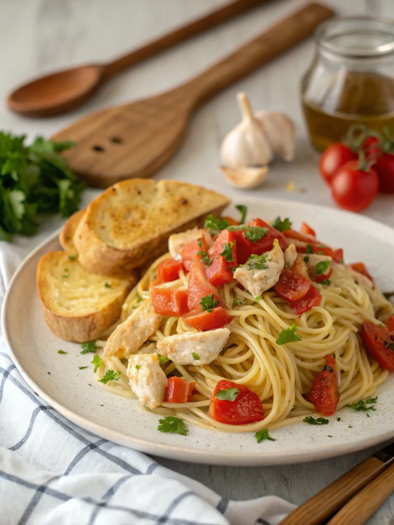 chicken spaghetti recipe with rotel
