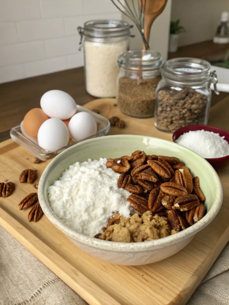 coconut pecan cookie recipe