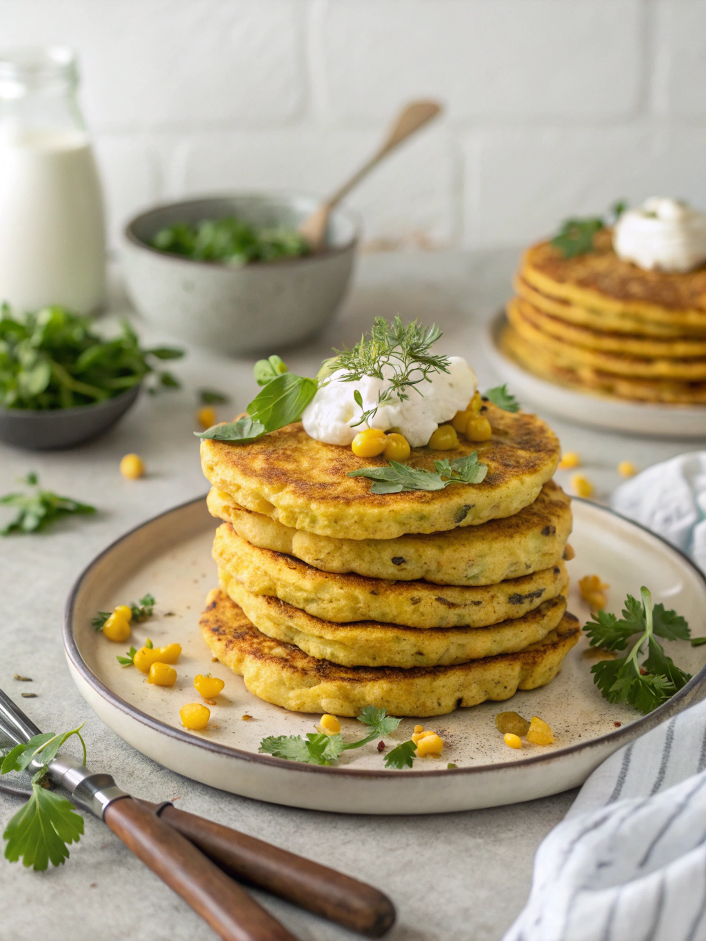 corn cakes recipe