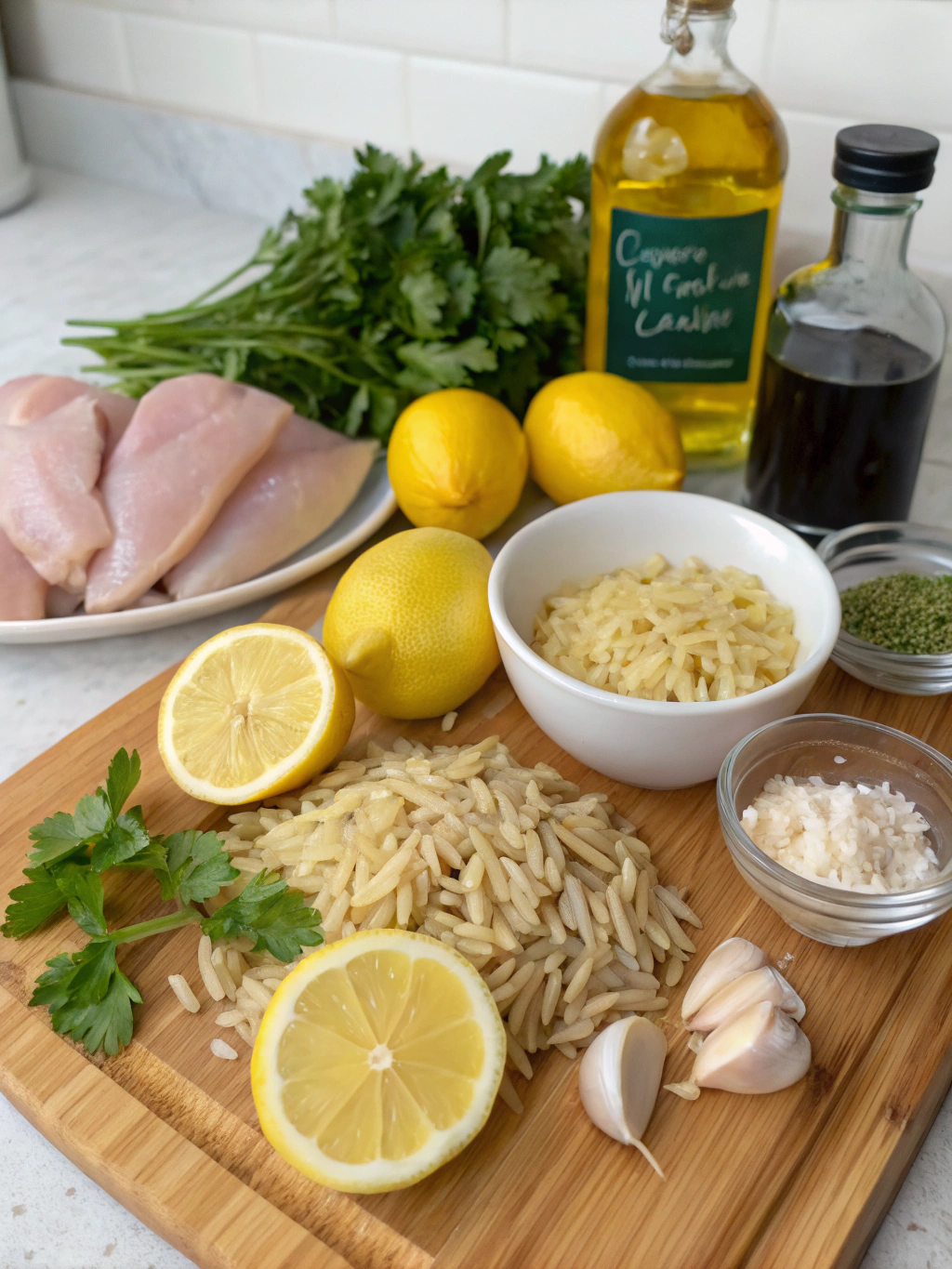 Ingredients for Rotel Chicken Spaghetti