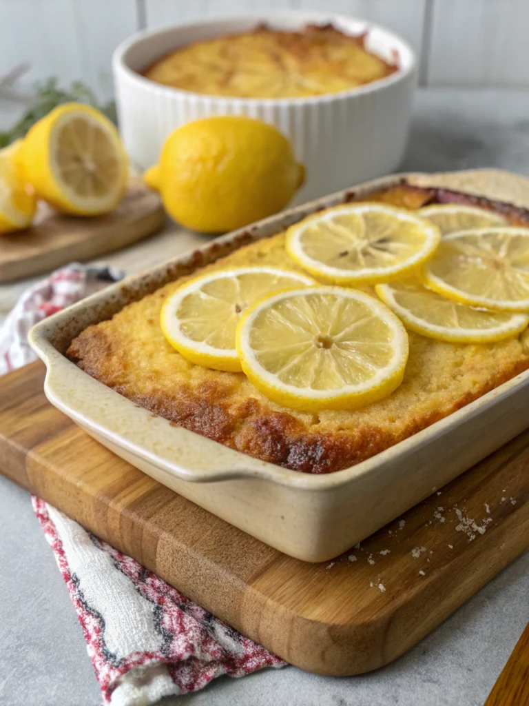 lemon dump cake recipe