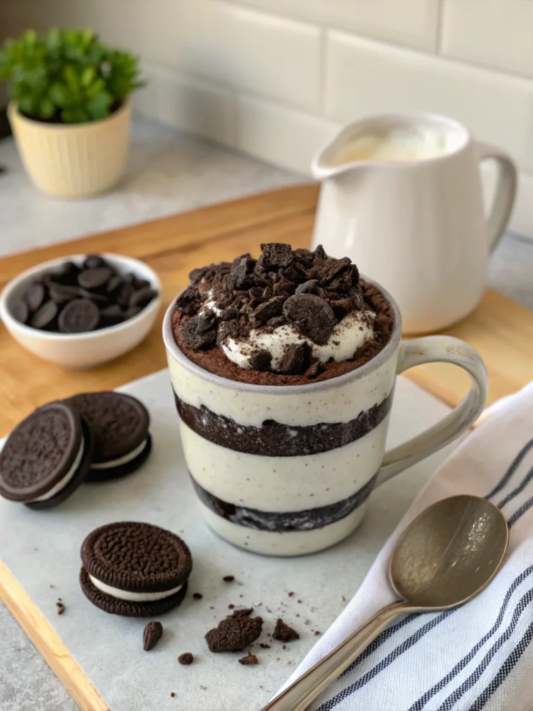 oreo mug cake recipe