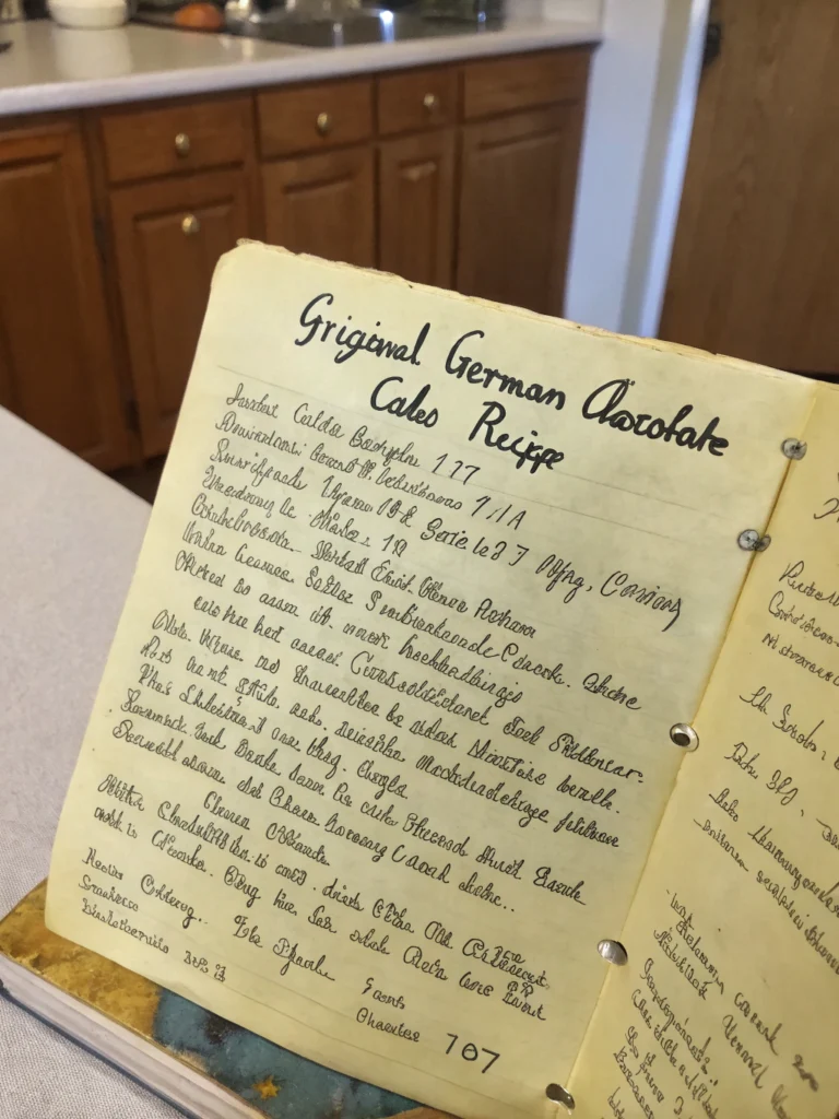 original german chocolate cake recipe 1957
