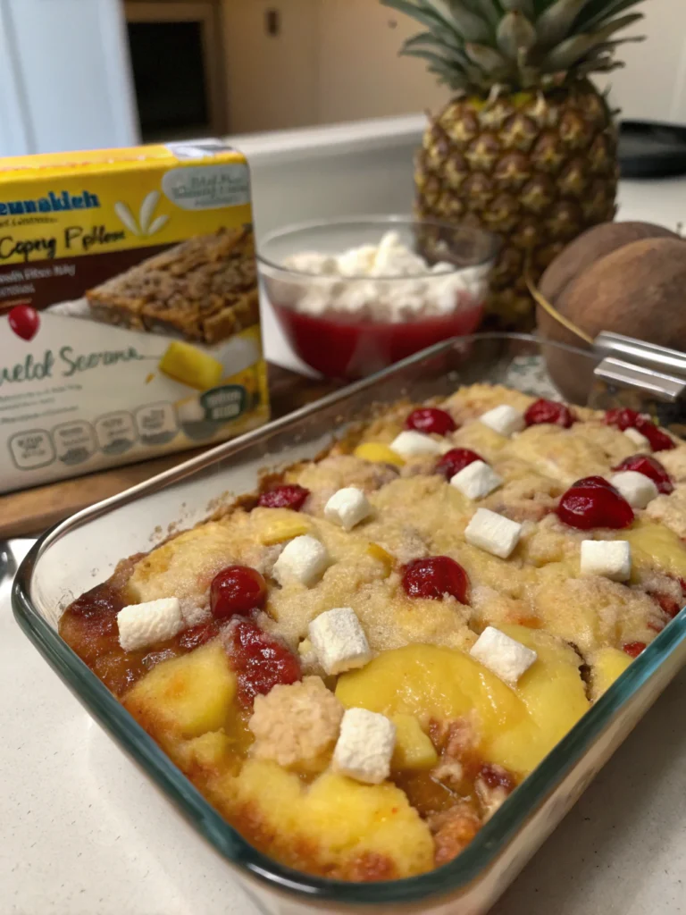 pineapple dump cake recipe