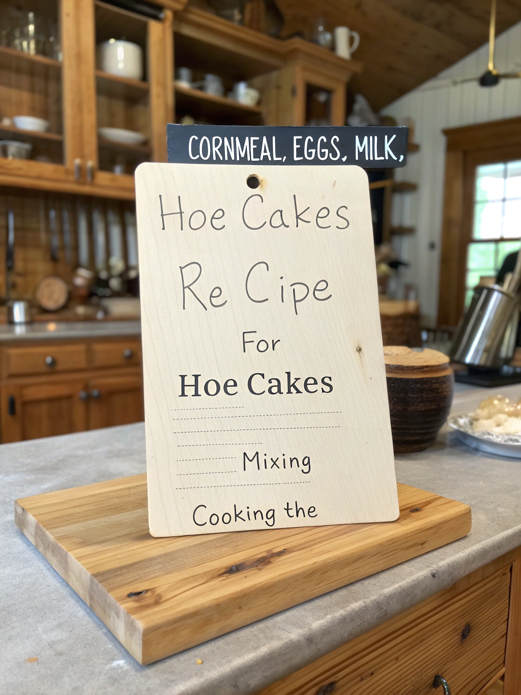 recipe for hoe cakes
