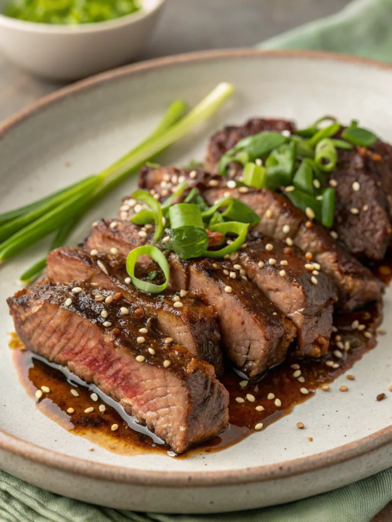 teriyaki beef steak recipe