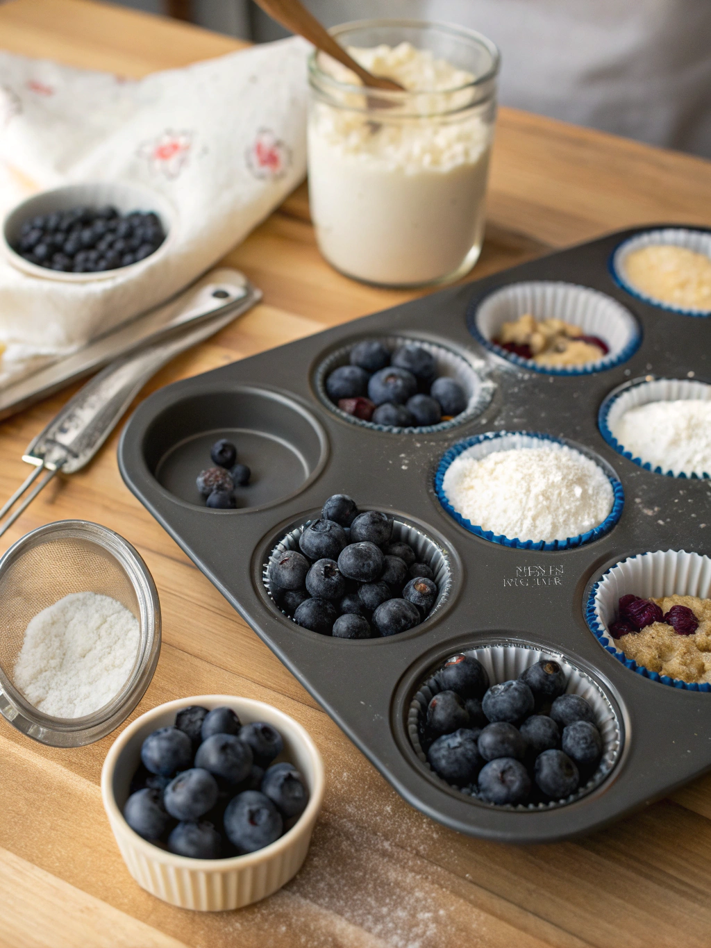 vegan blueberry muffin recipe